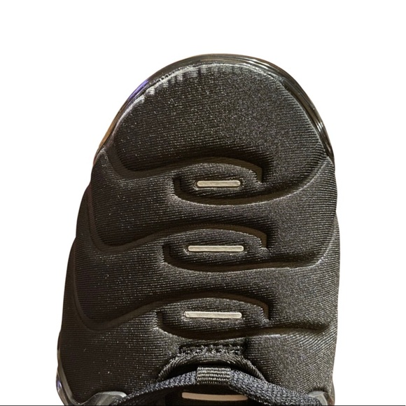 NIKE AIR VAPORMAX TN PLUS RUNNING SHOES-BLACK/WHITE - Picture 6 of 6